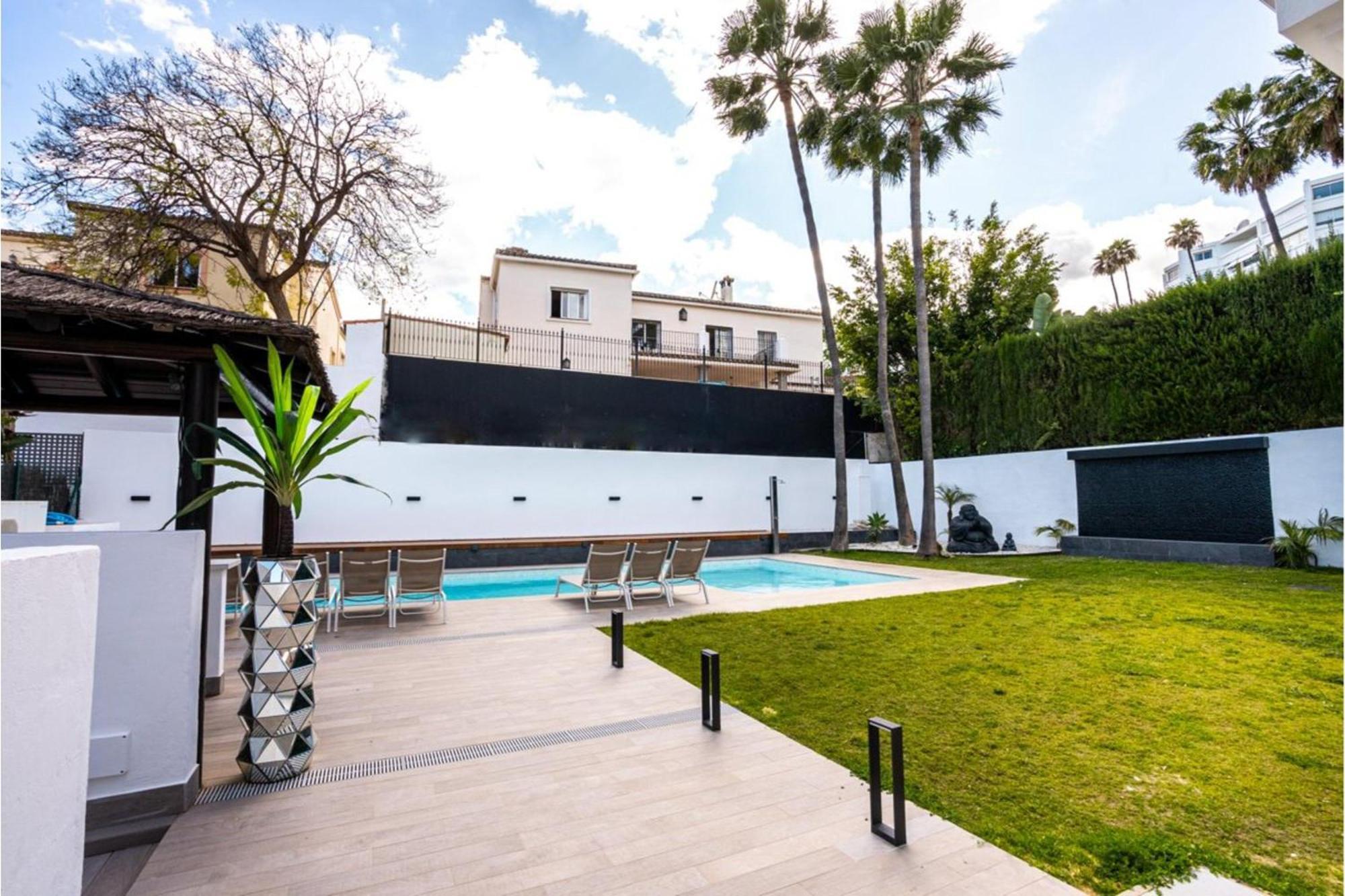 Villa New Zacaluca Pool Sauna & Gym - Happy Rentals Marbella Eksteriør bilde