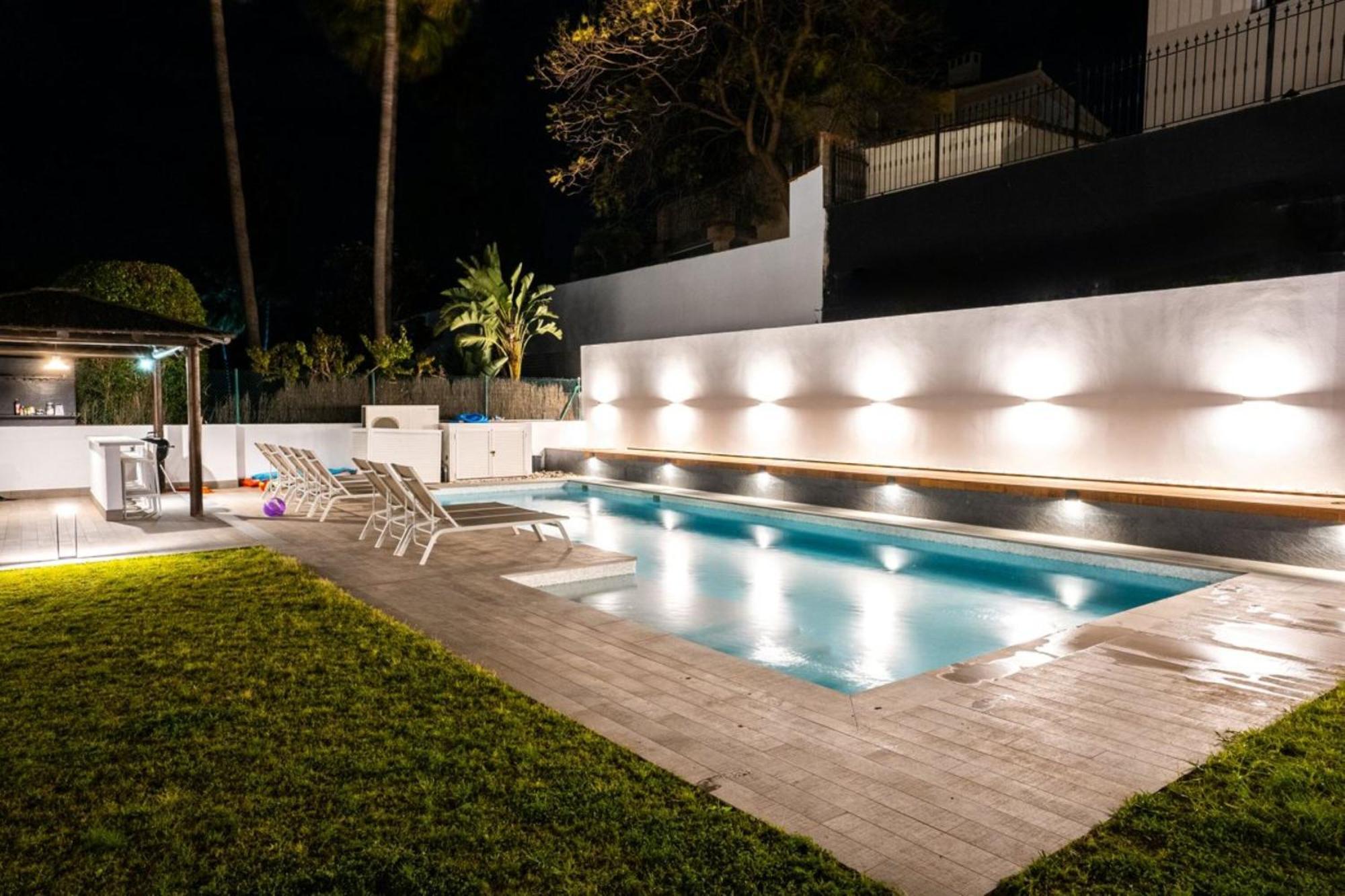 Villa New Zacaluca Pool Sauna & Gym - Happy Rentals Marbella Eksteriør bilde