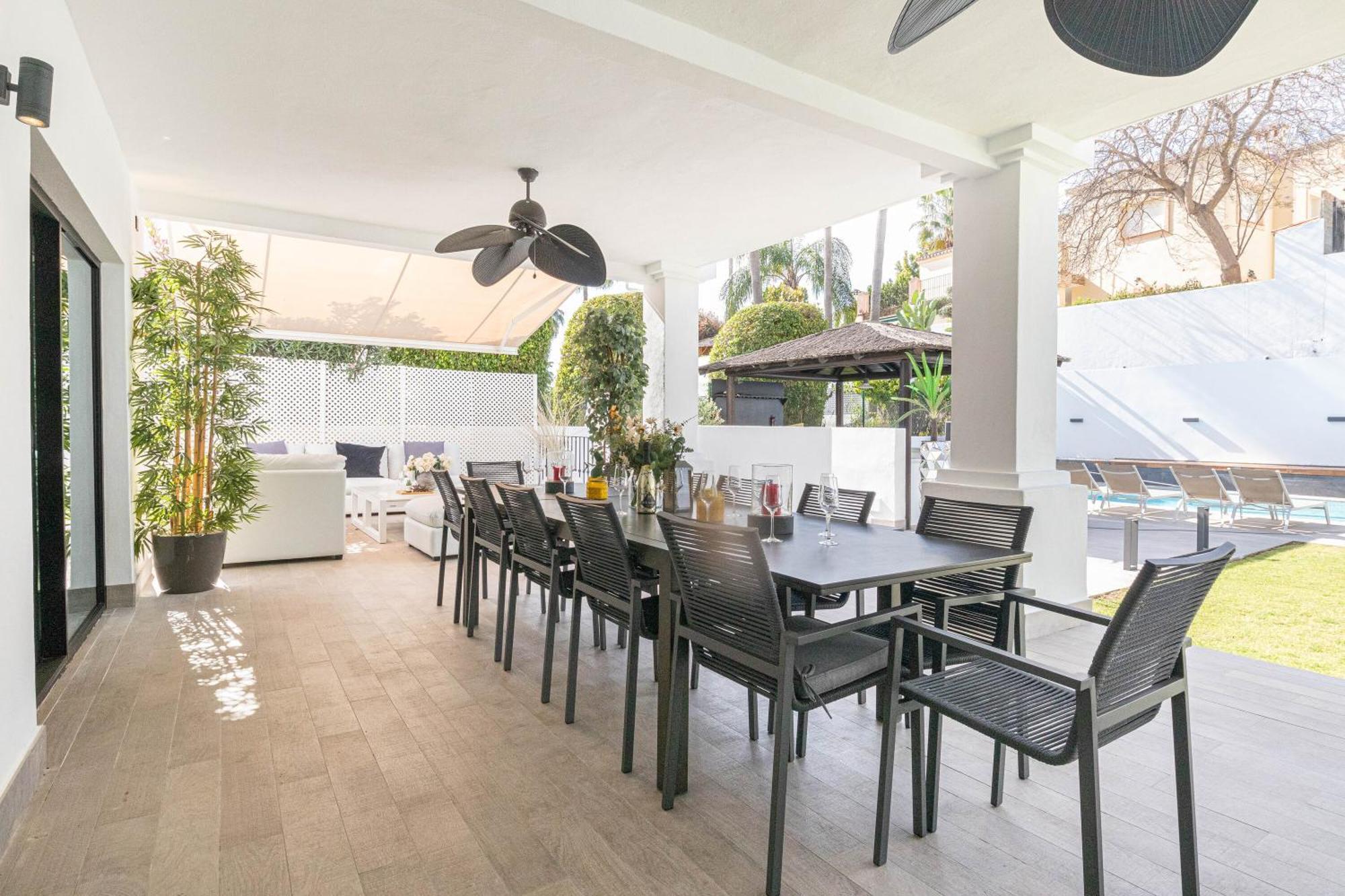 Villa New Zacaluca Pool Sauna & Gym - Happy Rentals Marbella Eksteriør bilde