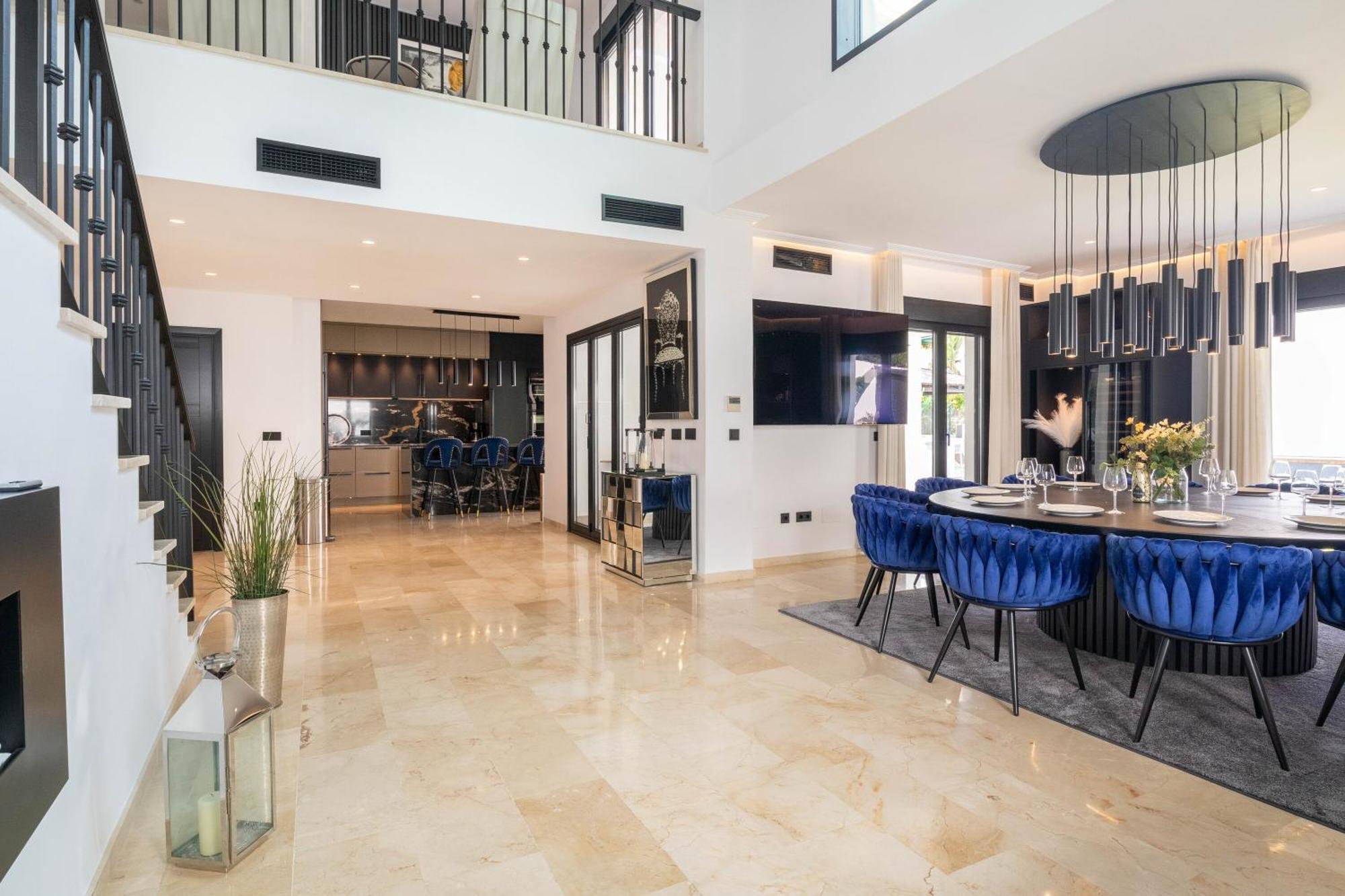 Villa New Zacaluca Pool Sauna & Gym - Happy Rentals Marbella Eksteriør bilde