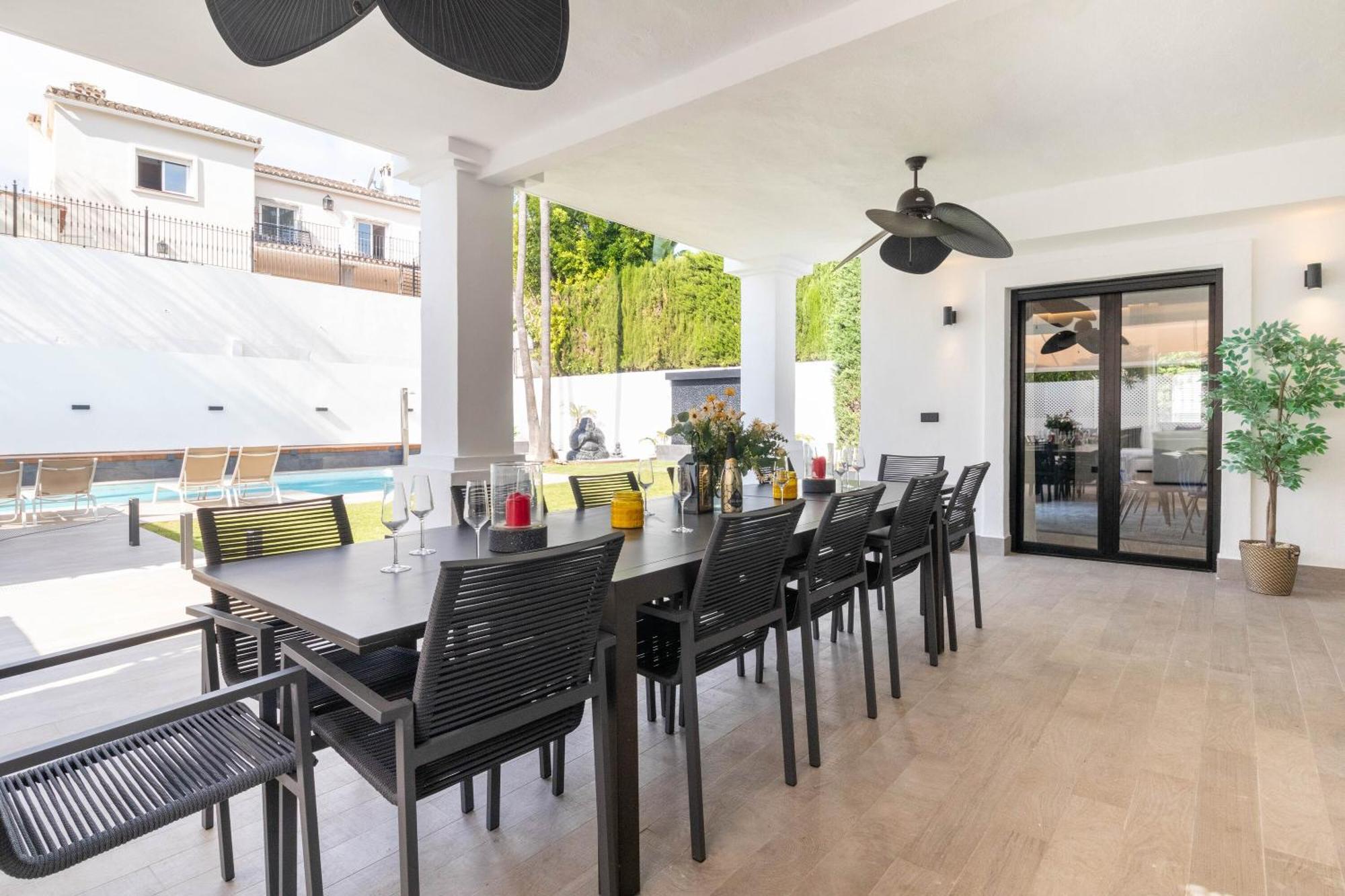 Villa New Zacaluca Pool Sauna & Gym - Happy Rentals Marbella Eksteriør bilde